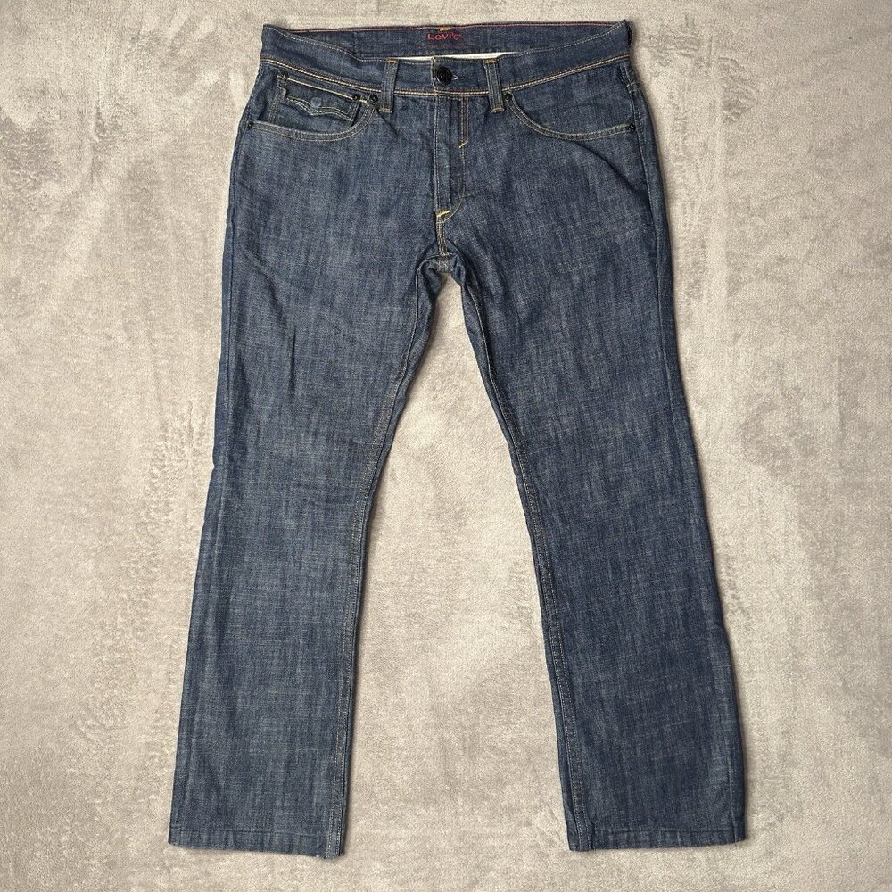 Limited Levi's RED Collection Slim Bootcut Jeans Men's 34x28 (Tag 34x32) Y2K